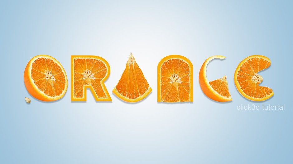 Апельсин вектор