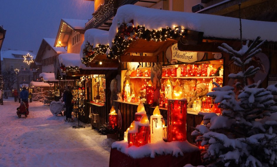 Рождественский рынок Кристкиндльмаркт Австрия