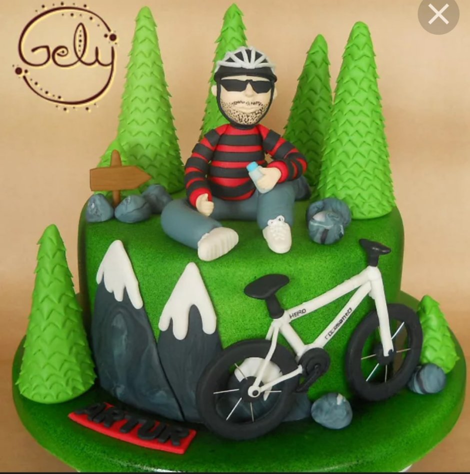 С днем рождения Андрей велосипед
