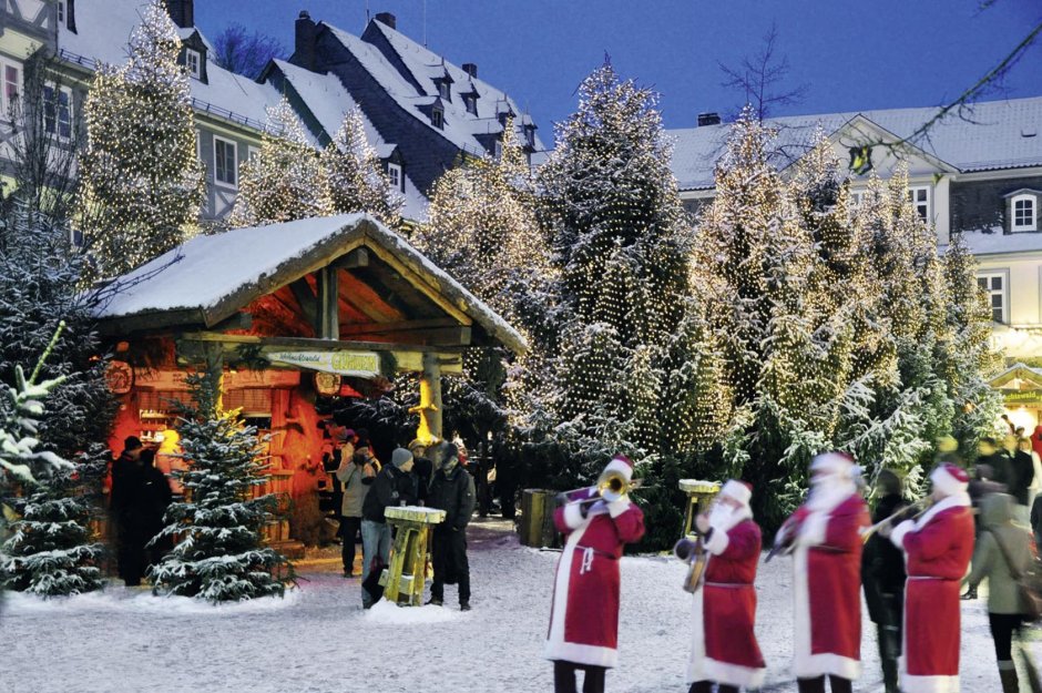 Зальцбург, Австрия Рождество