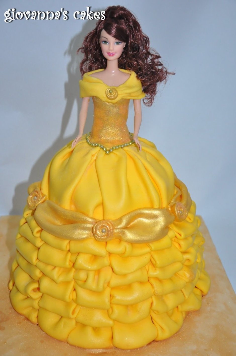 Тортик с девочкой в платье