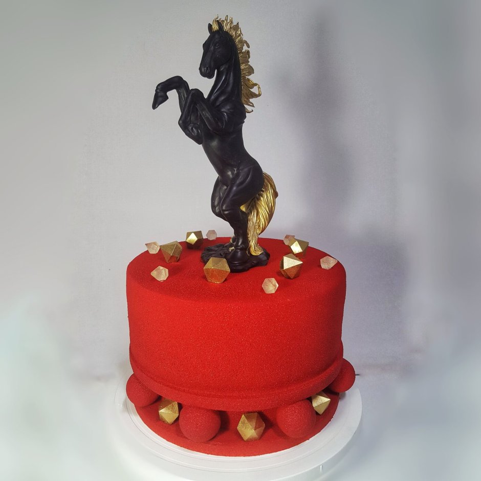 Детский тортик с лошадкой
