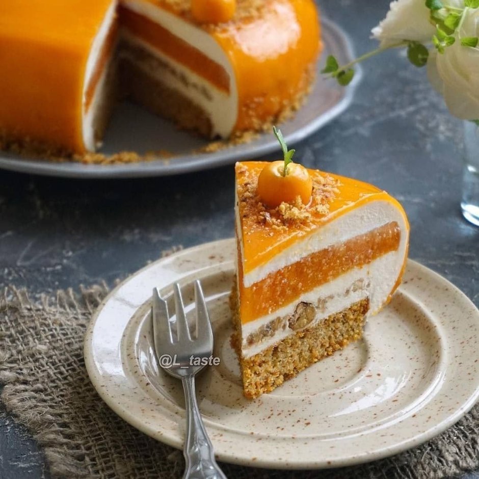 Апельсиновый торт из Инстаграм