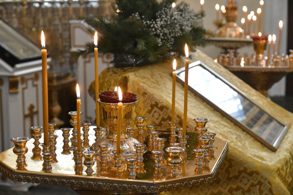 Рождественская служба Казанский собор Санкт Петербург