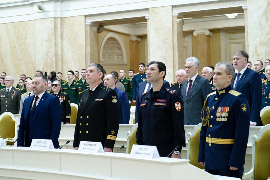 Банкет в честь дня Победы