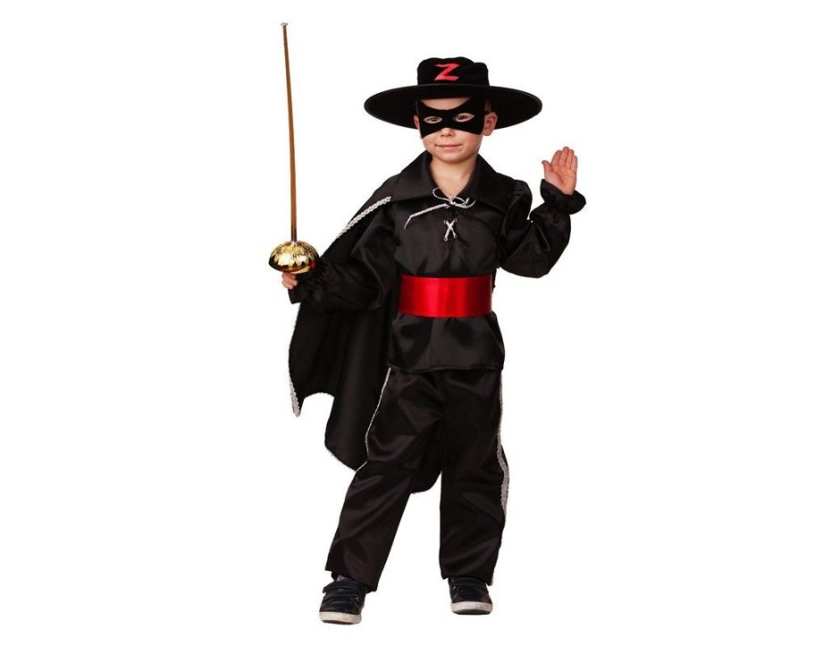 Детский карнавальный костюм зорро
