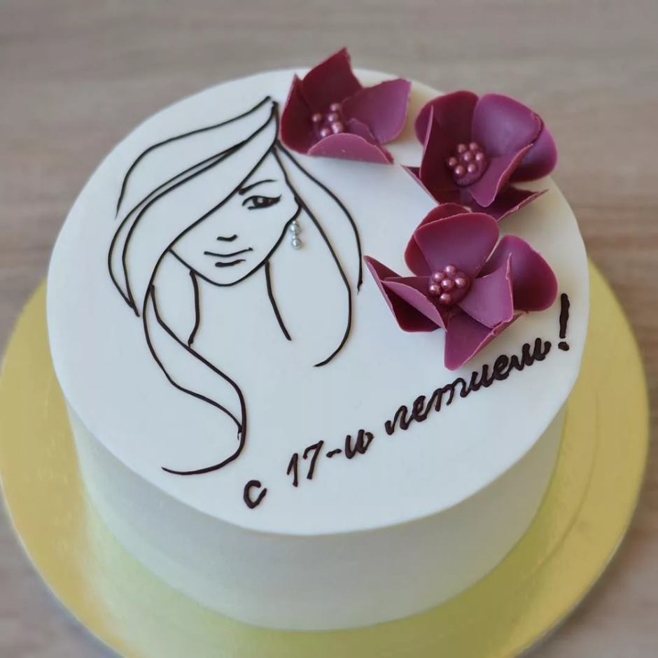 Оригинальный торт для женщины