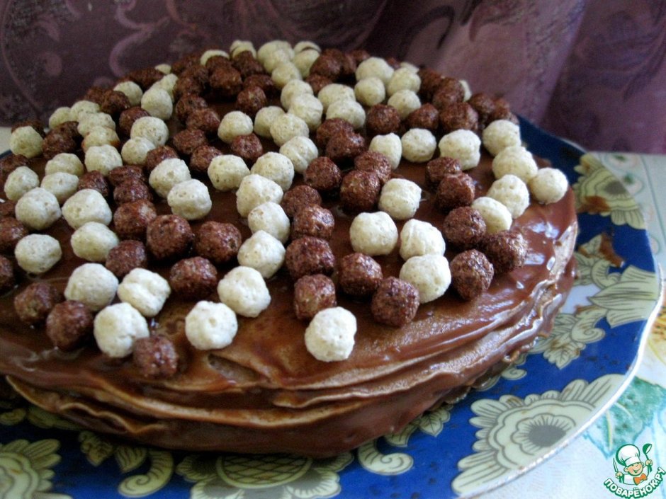 Муссовый торт три шоколада