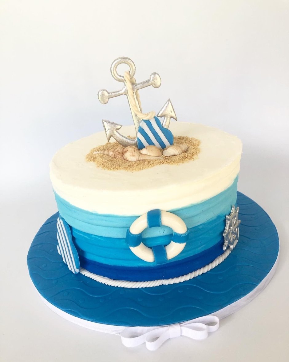 Тортик в морском стиле
