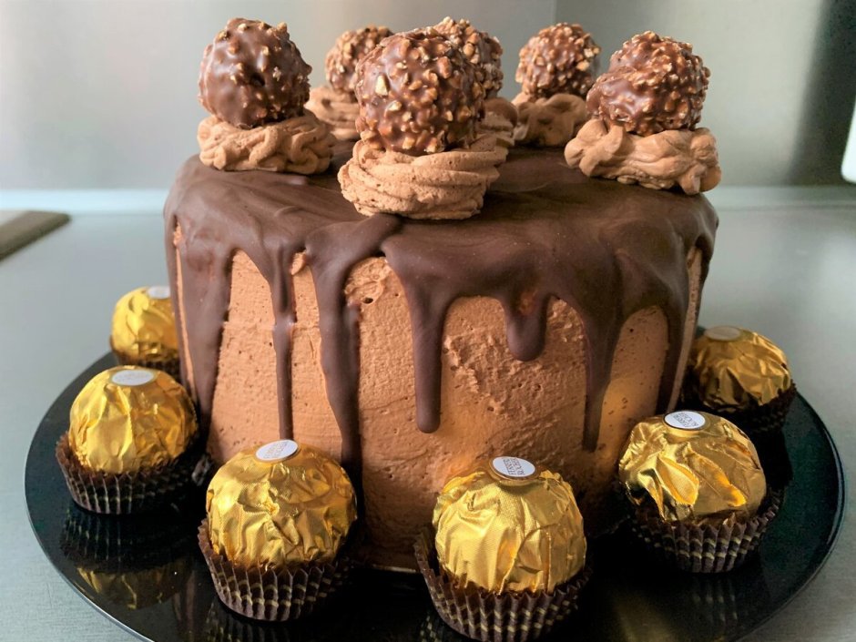 Шоколадно Ореховый торт Ферреро Роше