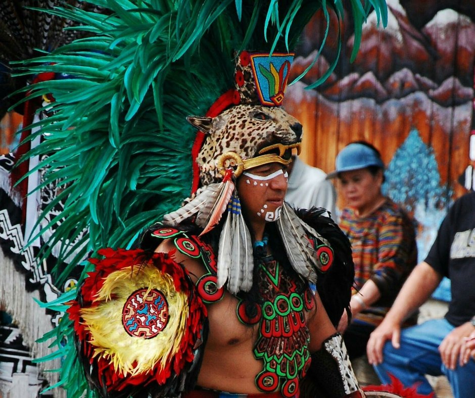 Индеец племени Ацтеки