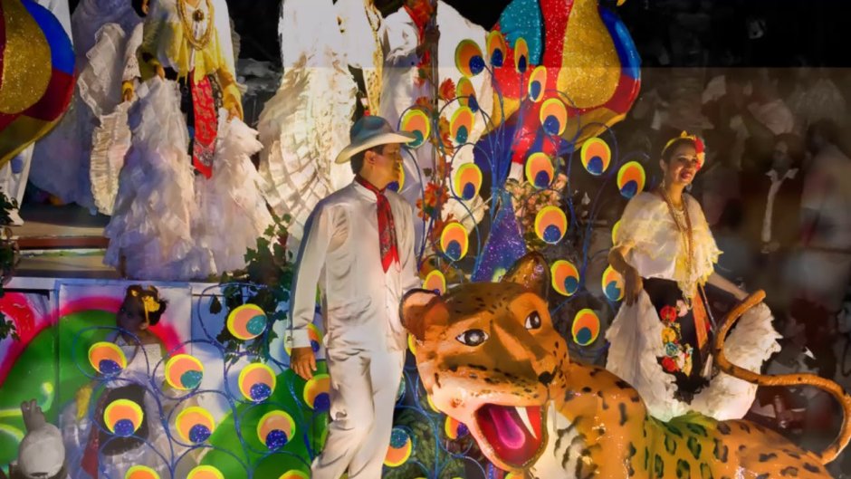Праздник Мексики карнавал Веракрус