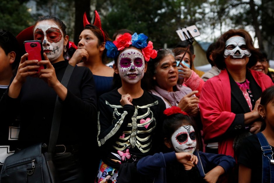 Фестиваль мертвых в Мексике