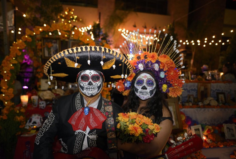 Мексиканский день мёртвых Хэллоуин