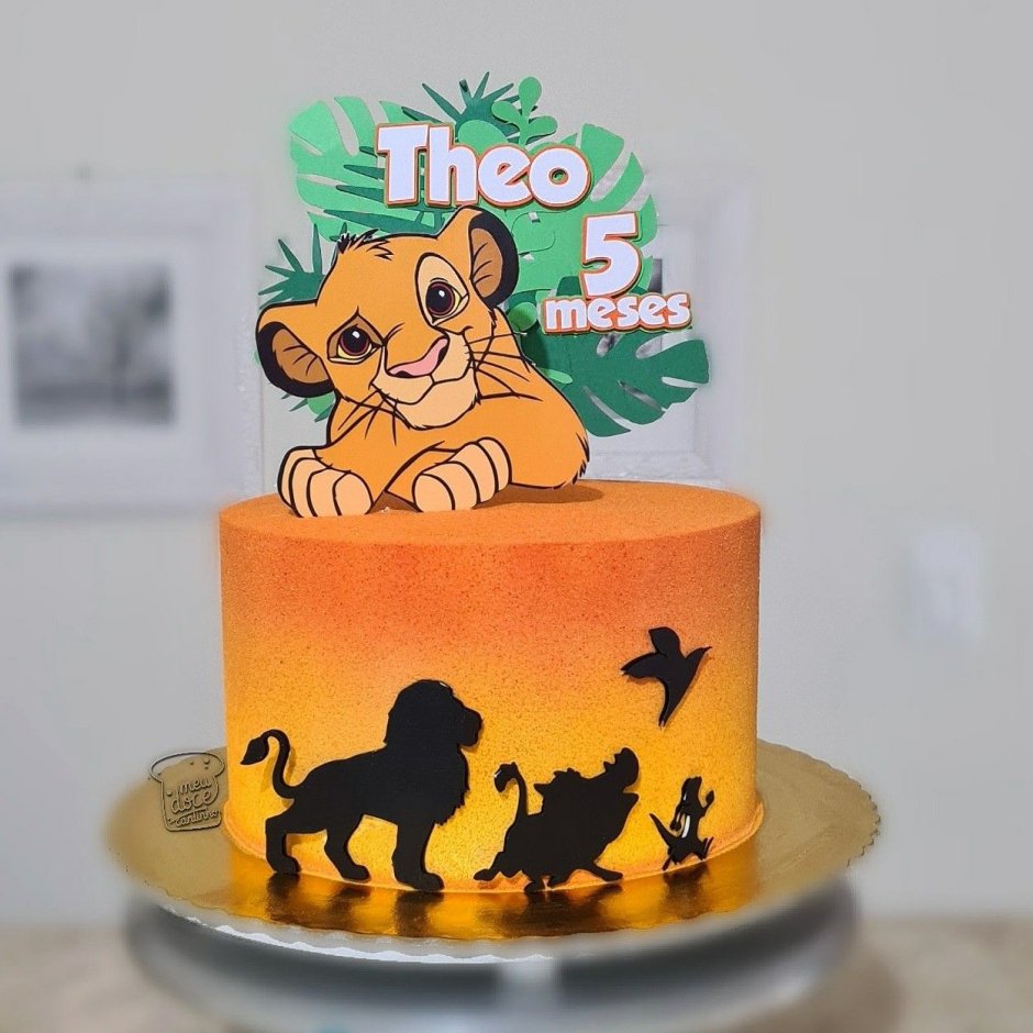 Тортик со зверюшками