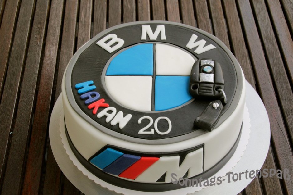 Торт в стиле BMW