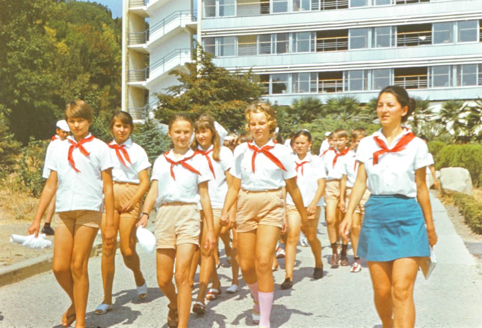 Лагерь Артек девочки СССР