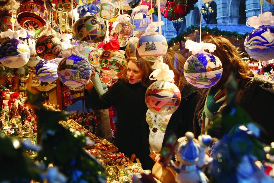 Рождественский базар СПБ Манежная площадь