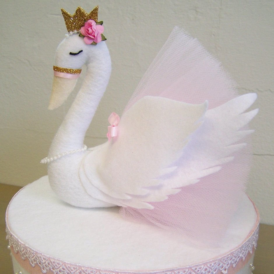 Торт принцесса лебедь