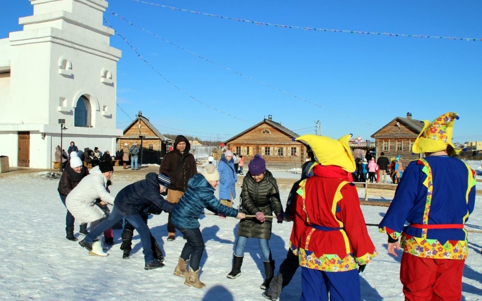 Этнографический парк Этномир Калужская область новый год