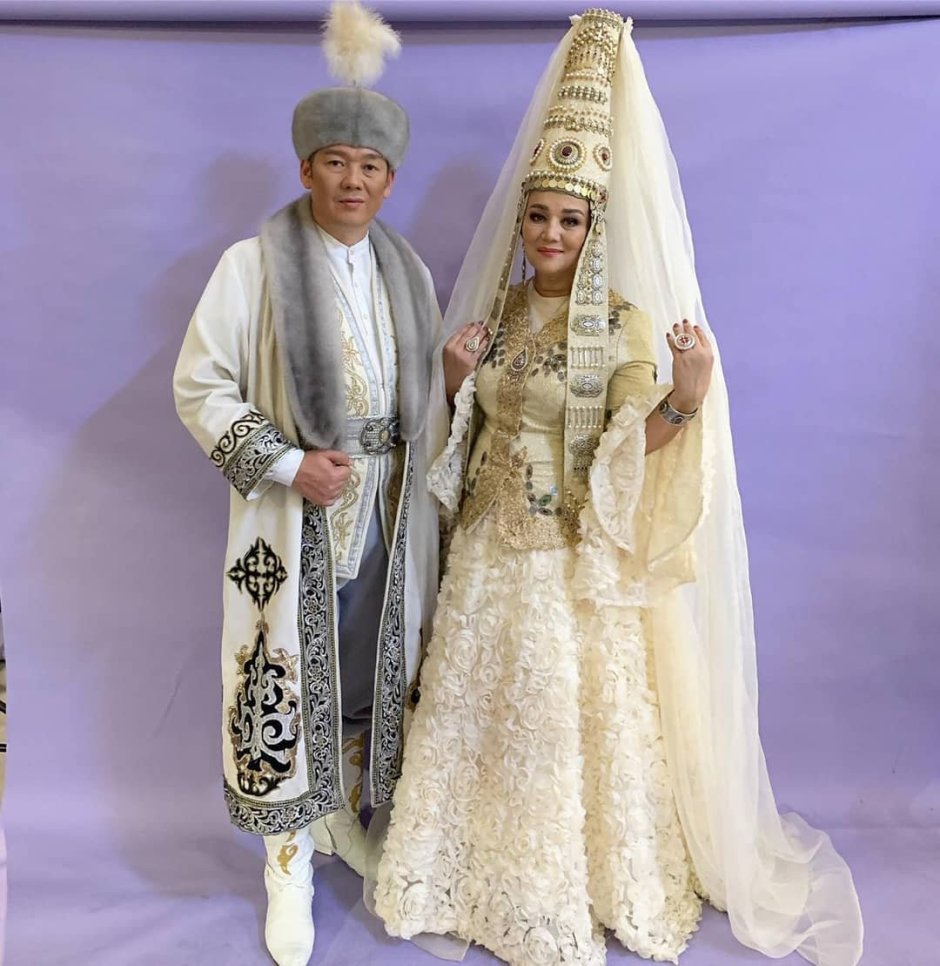 Казахский свадебный костюм