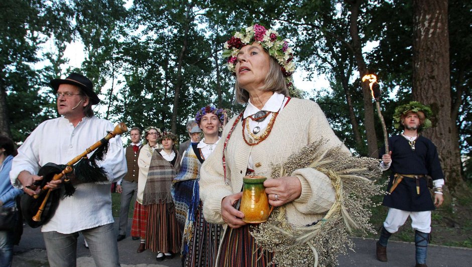 Латышский народный танец