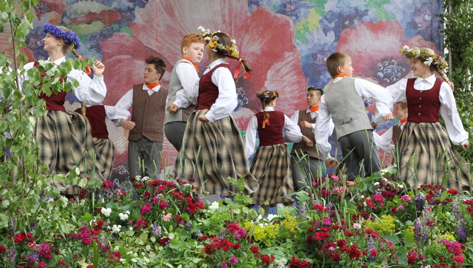 Латышский национальный праздник Лиго
