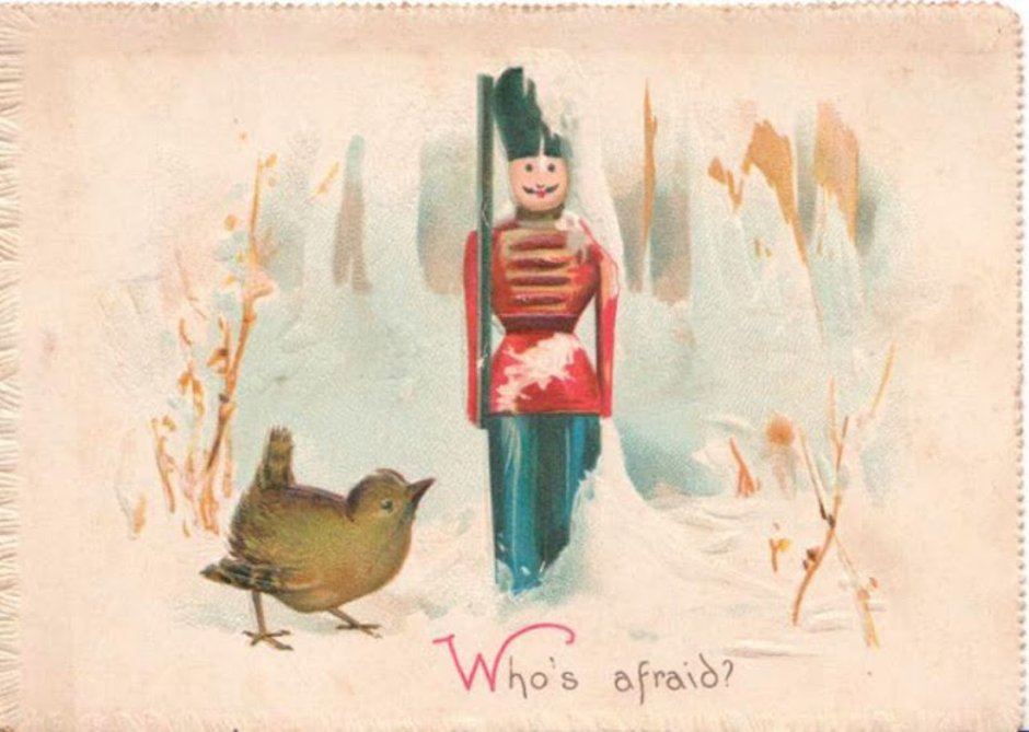 Викторианские поздравительные открытки