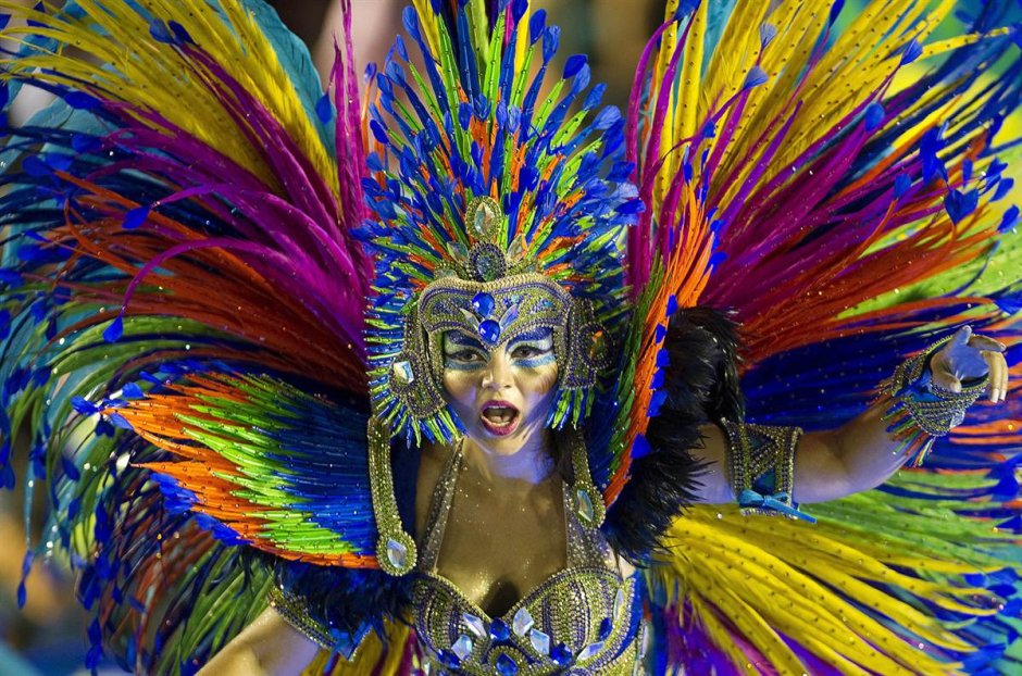 Бразилия карнавал маски