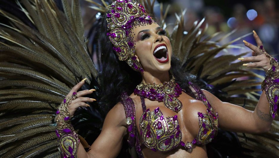 Топлесс карнавал в Рио де Жанейро