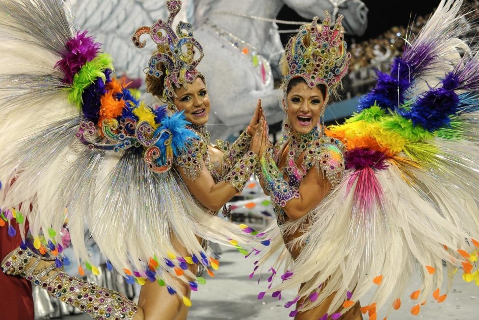 Самба карнавал в Бразилии
