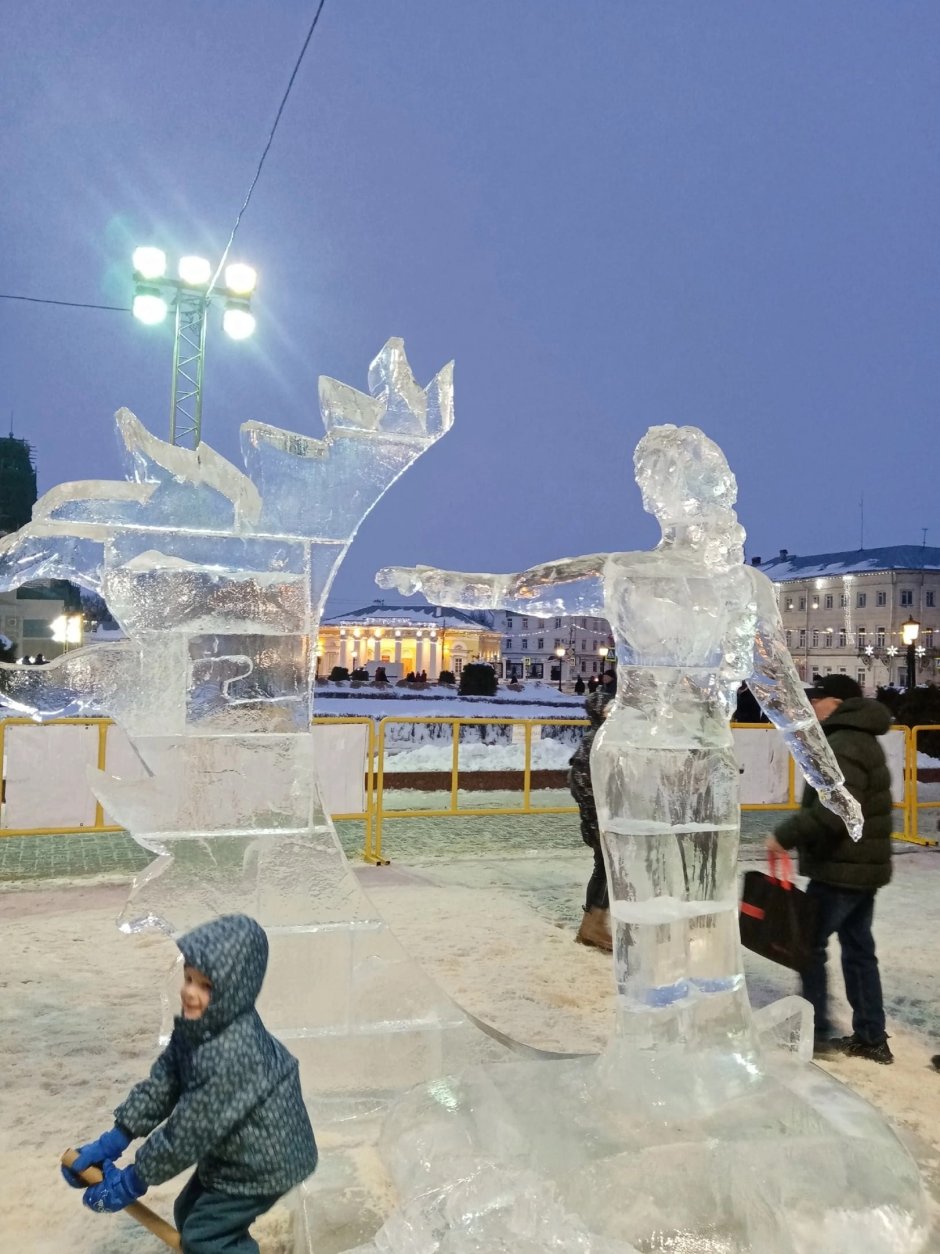 Амбассадор выставка ледяных фигур