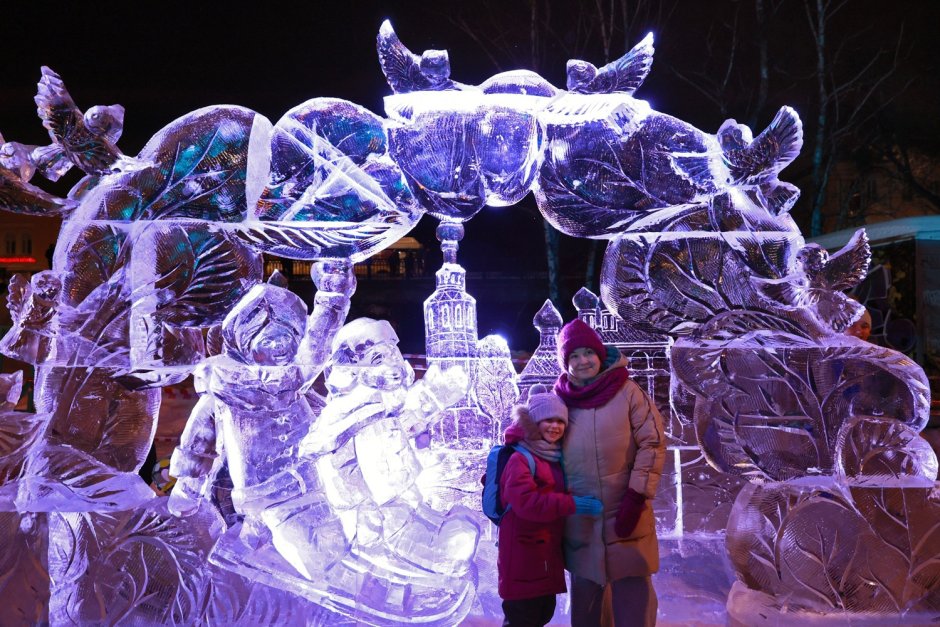 Фестиваль ледяных скульптур Череповец