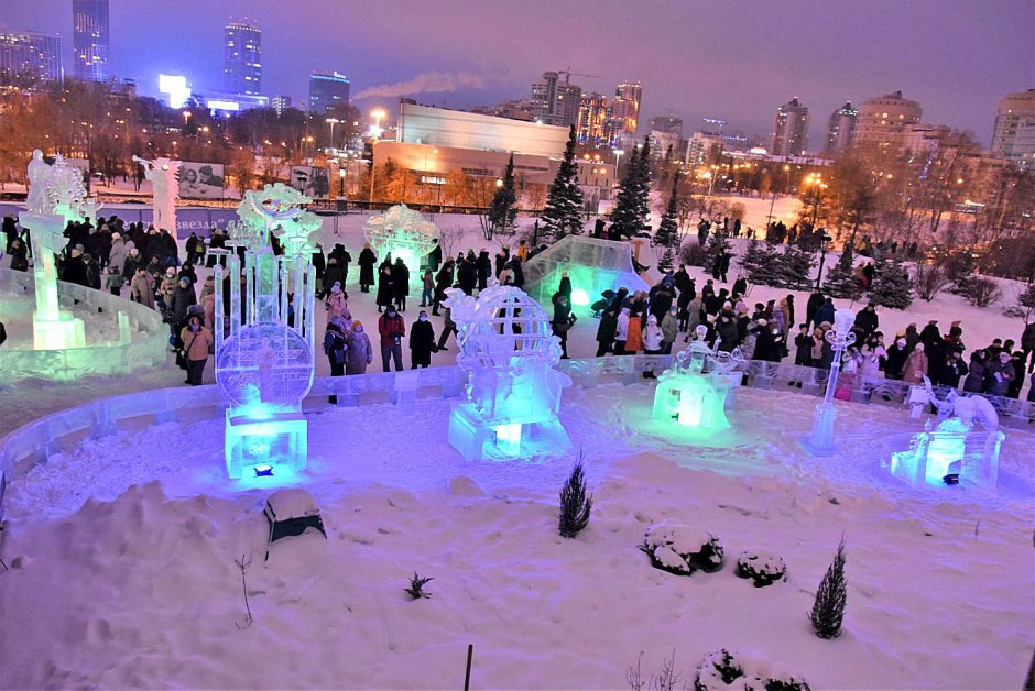 Фестиваль Ice Fantasy Петропавловской крепости
