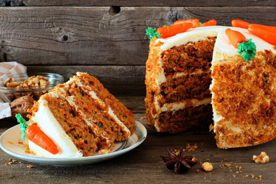 Морковный торт Carrot Cake