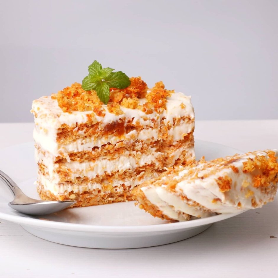 Кекс морковный с бананом