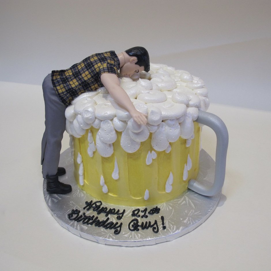 Смешной торт мужу на день рождения
