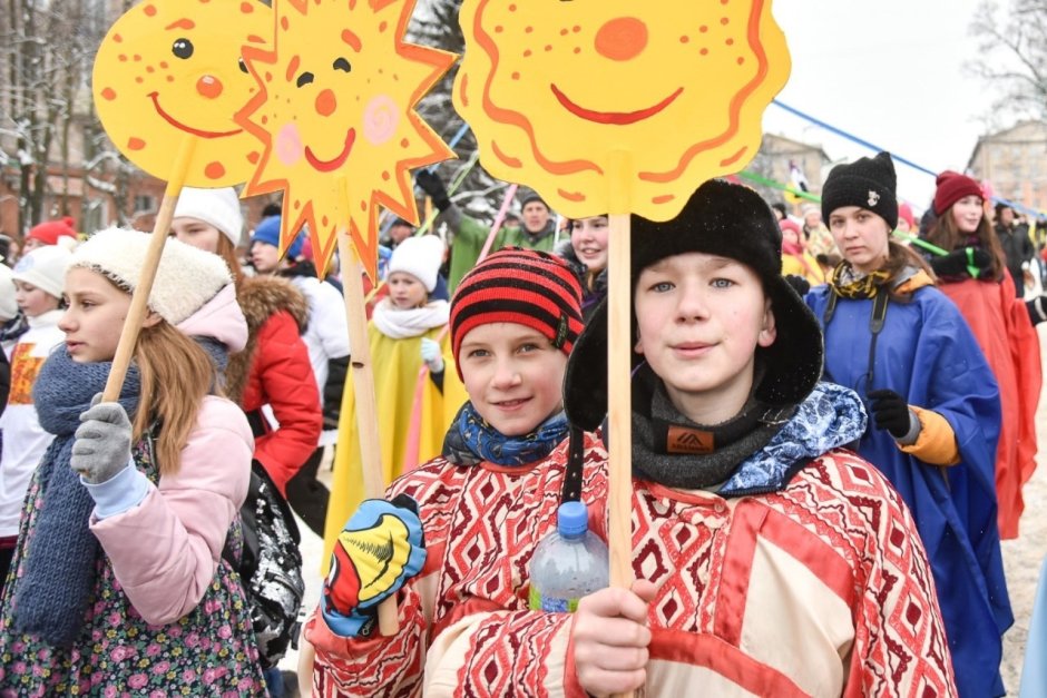 Блины на конкурс Масленицы