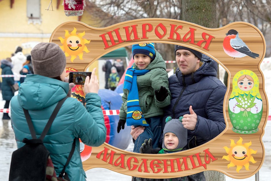 Представление площадки на Масленицу