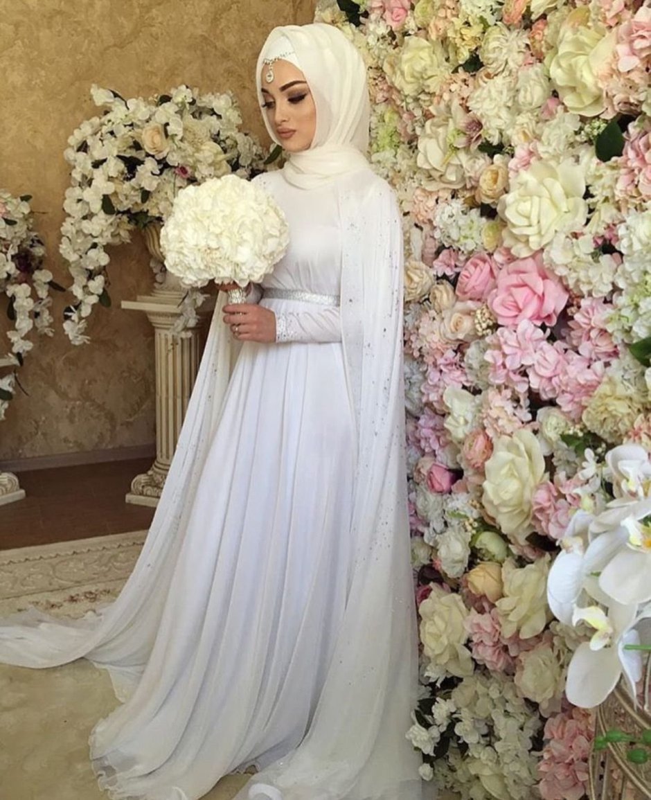 Платья для свадьбы хиджаб
