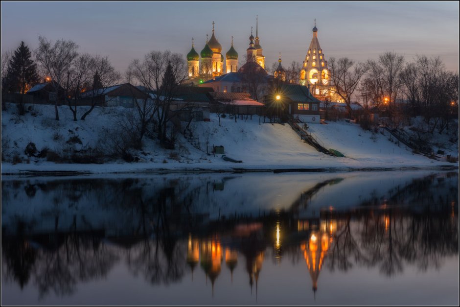 Коломна Московская область зимой