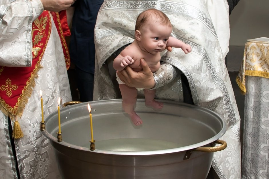 Крещение Владимира. Фреска в. м. Васнецова