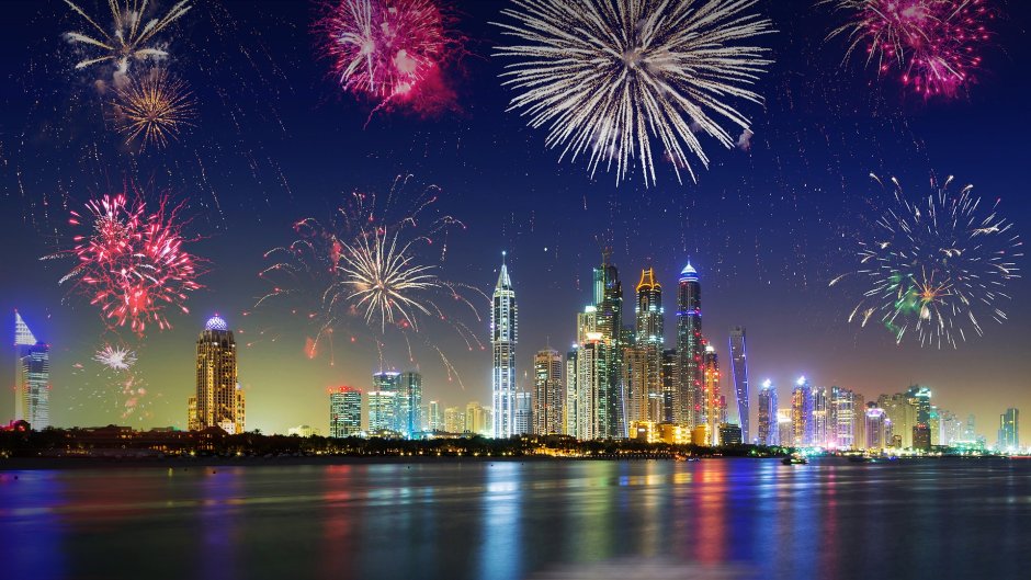 Красивые фотографии Дубай новый год
