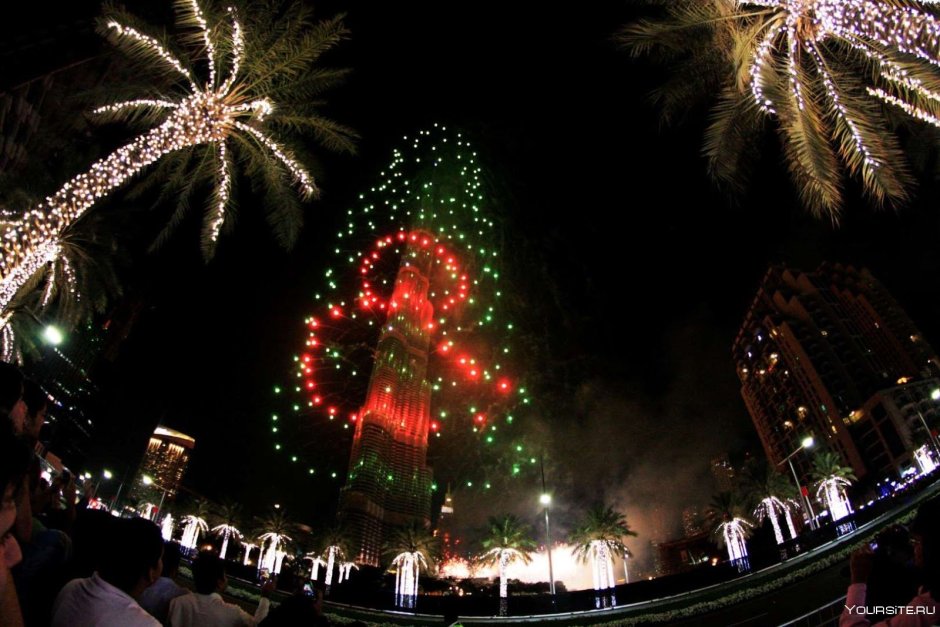 Новый год в арабских Эмиратах