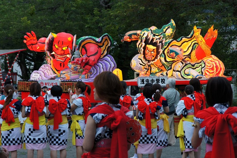 Летний фестиваль в Японии