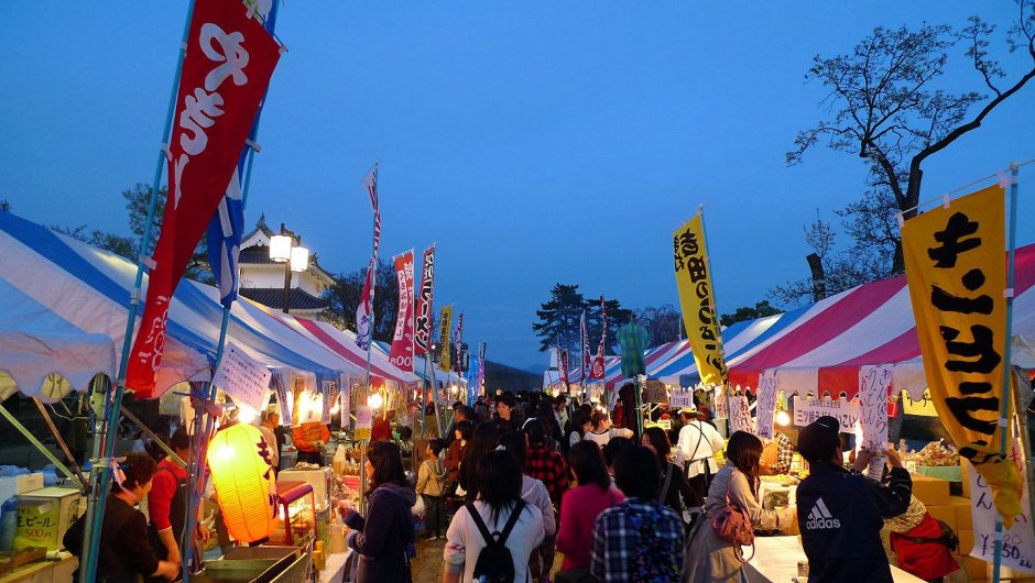 Летний фестиваль в Японии