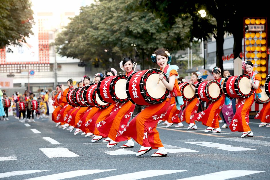Японский праздник обон
