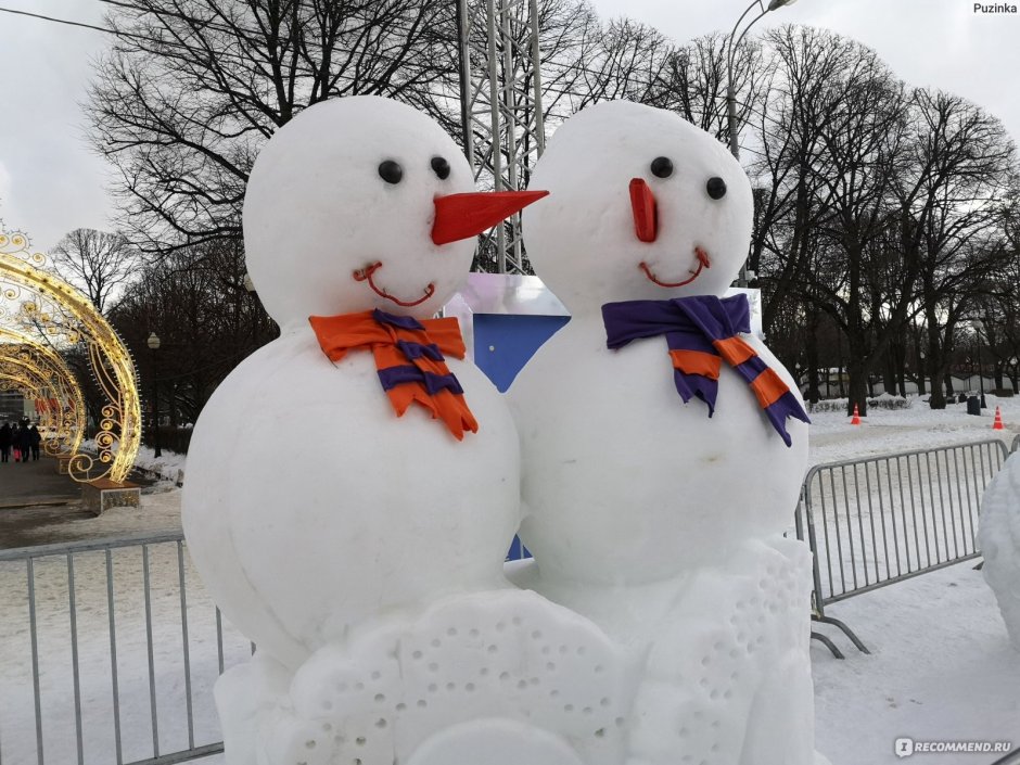 Ледовые скульптуры на площади Ленина 2020 г Хабаровск