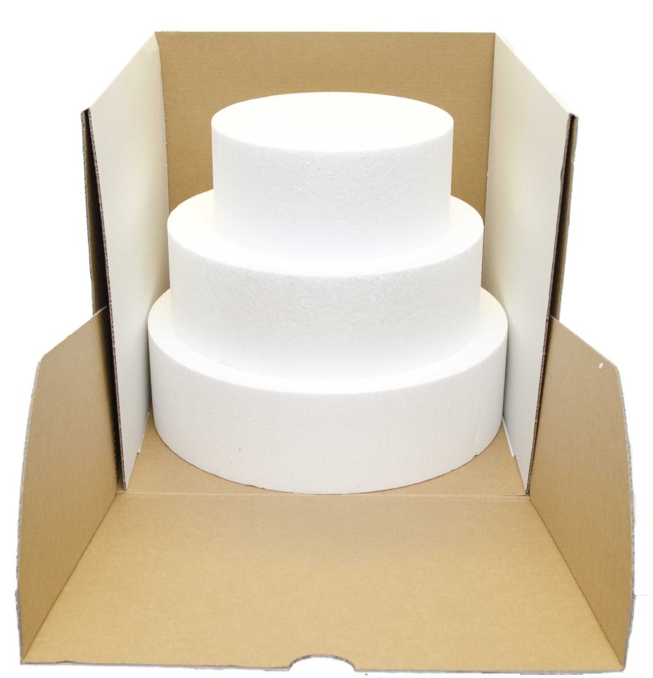 Коробка для двухъярусного торта