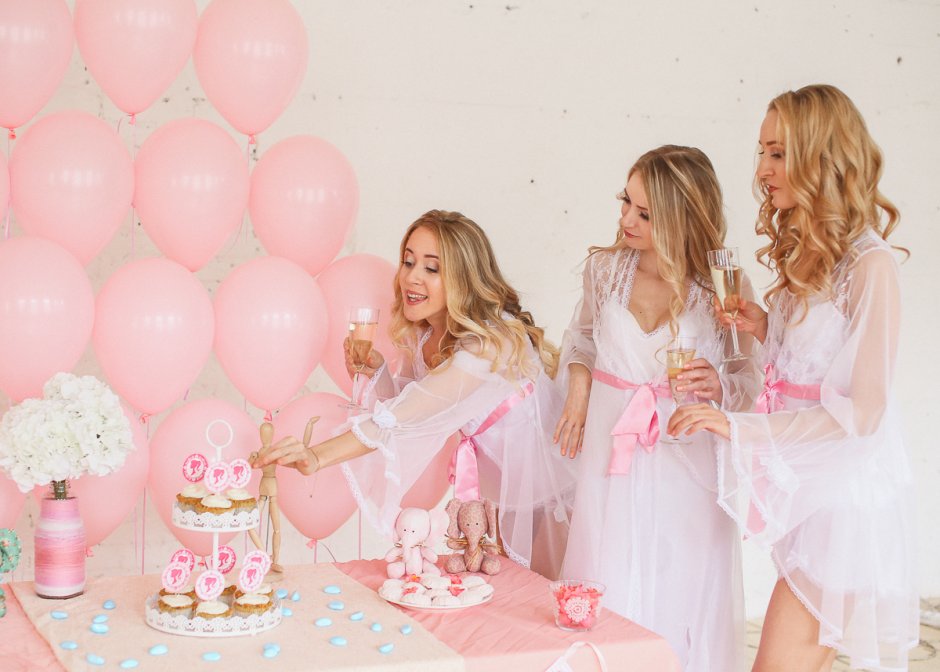 Розовая вечеринка для девушек